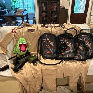 Family Halloween costumes - Ghostbusters full set with accessories!!!